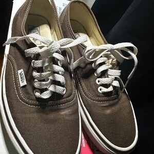 Vans Chocolate Canvas Sneakers